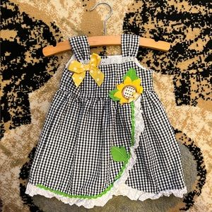 Bonnie Baby Sunflower Dress